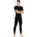 Pánské termoprádlo Pleas 003 - triko s krátkým rukávem černé Barva: černá, Velikost: M