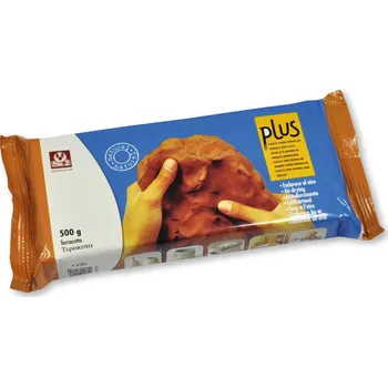 Modelovací hmota Přírodní keramická hmota bez výpalu - terracotta - terracotta 0,5kg