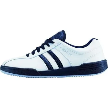 Dámská treková obuv Prestige obuv M40020 šíře H bílá černé pruhy, velikost 37