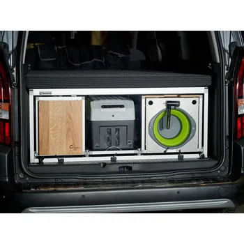 Příslušenství ke karavanu Rebuildcar Vestavba Stella 115/50/H1 Patro na nádobí: Bez patra na nádobí, Včetně lednice: Včetně lednice Dometic TCX14