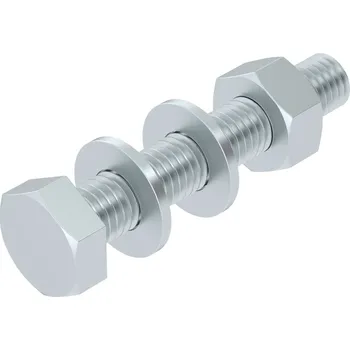 Šroub OBO Bettermann SKS 10X60 F 6408516 šestihranný šroub 10 mm 60 mm ocel pozinkováno žárem 20 ks