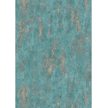 Tapeta DIMEX | Vliesová tapeta na zeď WPE-901651 | 0,53 x 10,05 m | modrozelená. vining ivy, tyrkysová, zlatá + Modrozelená, vining ivy, tyrkysová, zlatá vliesová tapeta na stěnu WPE901651 v rozměru 0,53 x 10,05 m