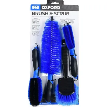 Motokosmetika Sada kartáčů pro čištění, OXFORD (sada 4 ks)