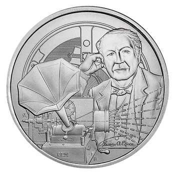 Stříbrná mince Thomas Edison 1 Oz 2023 (Icons of Inspiration) - (7.)