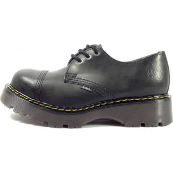 Dámské polobotky Steel boty 3 dírky 101/102/CL černá, velikost 39