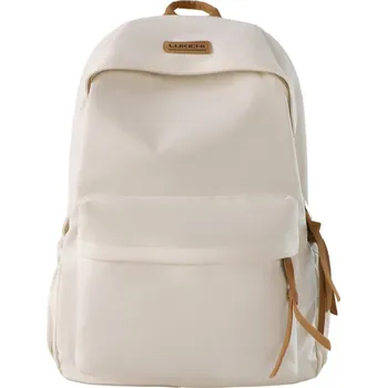 Sportovní batoh Klasický batoh v minimalistickém stylu Barva: Bílá, Velikost: L32cmW13cmH42cm