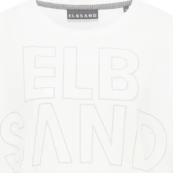 Dámské tričko BÍLÉ VOLNÉ TRIČKO ELBSAND Dalmar