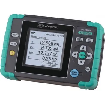 Revizní přístroj Kyoritsu KEW 5050 - Záznamník unikajících proudů