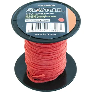Stavtool ZN38909 Provázek | červený 50 m / 2 mm