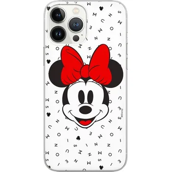 Pouzdro na mobilní telefon Pouzdro iPhone 14 Plus (6,7) Minnie Mouse vzor 056, transparent