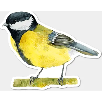 Samolepící dekorace ePiPí Samolepka - Sýkora koňadra