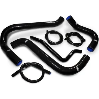 SAMCO Sport Silikonové hadice chladicího systému SAMCO pro Honda CBR 1100 XX Blackbird SC35 (Carburettor Model) 1996 - 1998 - 7 kusů Barva: černá