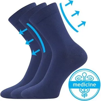 Pánské ponožky VoXX ponožky Drmedik tmavě modrá, velikost 43-46