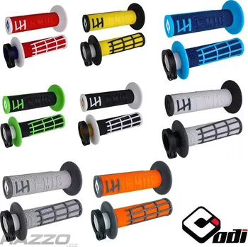 grip Gripy na motokros ODI Emig 2.0 V2 Lock-On Grips 2t / 4t Zelená