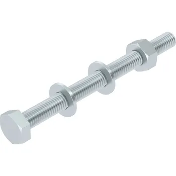 Šroub OBO Bettermann SKS 10X120 F 3160793 šestihranný šroub 10 mm 120 mm ocel pozinkováno žárem 20 ks