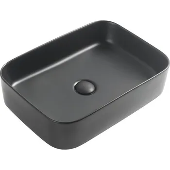 Umyvadlo Umyvadlo na desku Jungborn Three 50 x 35 cm matně černá
