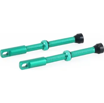 Ventilek pro bezdušové aplikace, OXFORD (zelená, vč. čepičky, slitina hliníku, délka 60 mm)