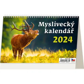 Kalendář Helma365 Stolní kalendář Myslivecký 2024
