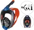 Potápěčská maska Aqua Speed Veifa ZX modrá/oranžová L/XL