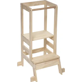 učicí věž Atmosphera Učící věž 51 x 51 x 90 cm borovice