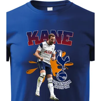 Chlapecké tričko Dětské tričko Harry Kane, Barva Modrá, Velikost 110 cm/4 roky, Canvas Dětské tričko Bezvatriko.cz 2037
