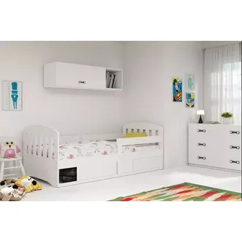 Dětská postel Nábytek PEGAS s.r.o. Dětská postel CLASSIC bez matrace, Bílá