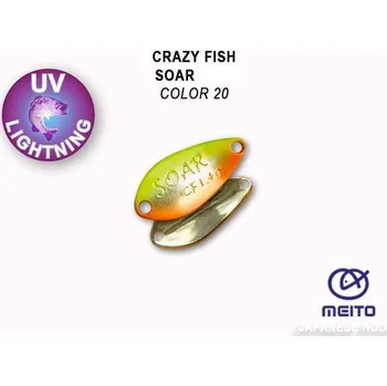 Umělá nástraha Plandavka Crazy Fish Soar 27mm 2,2g color 20