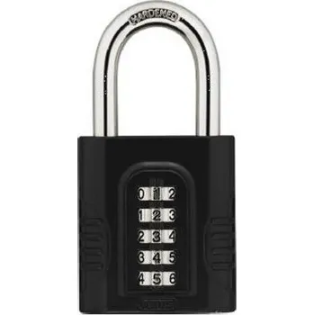 Motozámek Visací zámek s otočnou číselnou kombinací (průměr třmenu 10 mm), ABUS