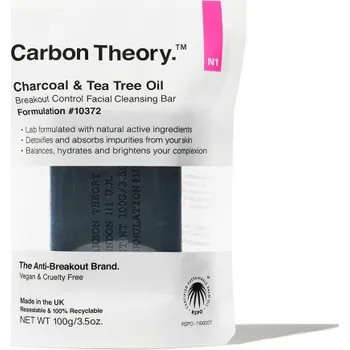 Mýdlo Carbon Theory Facial Cleansing Bar mýdlo 100 g