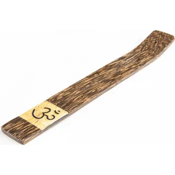 Vonná tyčinka Berk Esoterik Mani Bhadra Stojánek na vonné tyčinky OHM Dřevo sheesham, 26 cm