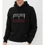 Pánská černá mikina Tommy Hilfiger - Velikost S, Barva Černá 47229 mw0mw25600