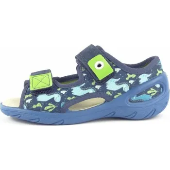 Dívčí sandály Befado sandálky 065 163 modrá, velikost 28