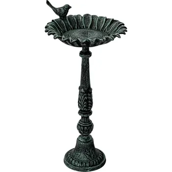 Stilista M91066 litinová ptačí koupel 50 x 24 cm pítko pro ptáky Stilista M91066 litinová ptačí koupel 50 x 24 cm