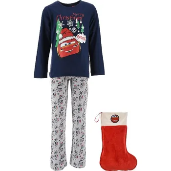 SUN CITY Pyžamo CARS vánoční + punčocha, vel. 116