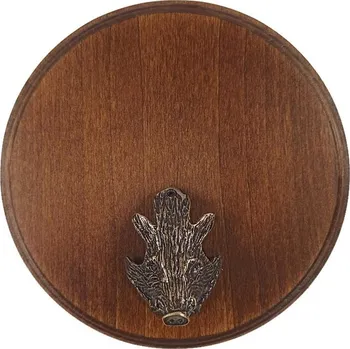 Podložka pod trofej č.314 - kaštan+prasečí hlava malá