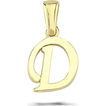 Přívěsek Lillian Vassago Zlatý přívěsek písmeno D LLV03-GP002-D Barva zlata: Žlutá