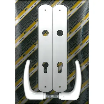 Dveřní kování Magg Klika plastová dveřní KLASIK 90 FAB XXL bílá