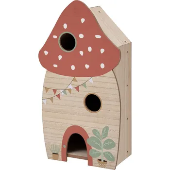 Dřevěná hračka Atmosphera for Kids Dřevěný dům ve tvaru houby 19x33x60 cm