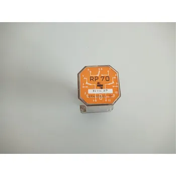 Stykač TESLA Pomocné relé RP 700 RP 70 12VDC 24VDC 48VDC 60V 3P/6A Varianta: RP70 48Vss 3P (DC)