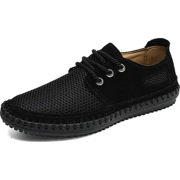 Pánská obuv Priedušné turistické topánky pre pánov tenisky Barva: Černá, Velikost: 48