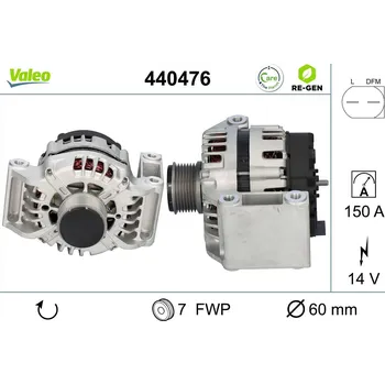 Autoelektrika generátor VALEO 440476