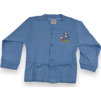 Kojenecký overall KY Kojenecký modrý kabátek MILAN Barva: Modrá, Velikost: 62