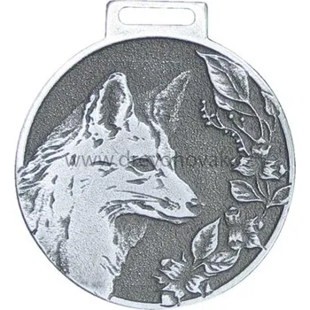 Medaile podle hodnocení CIC liška č.840 - stříbrná medaile liška