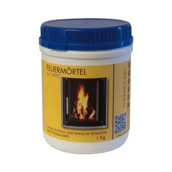 Průmyslové lepidlo Feuermörtel - opravná malta, zrn. 0-1,2 mm Dóza 1 kg