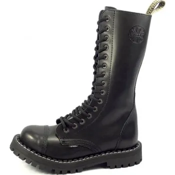 Dámské kozačky Steel boty 15 dírek 135/136/O/OC/zateplené černá, velikost 40