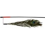 Trixie Paví péro na udici 47 cm