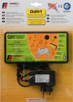 Odpuzovač zvířat Format 1 OdH1/s plašič kun a myší + napájecí adaptér