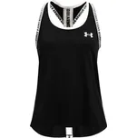 Dívčí tílko Under Armour Knockout Tank Black XL