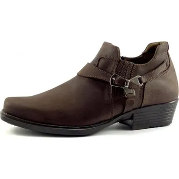 Moto obuv Selma westernové boty na motorku na koně nízká 1026 crazy horse brown, velikost 39