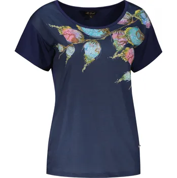 Dámské tričko Dámské triko ALTISPORT BAILA TMAVĚ MODRÁ L